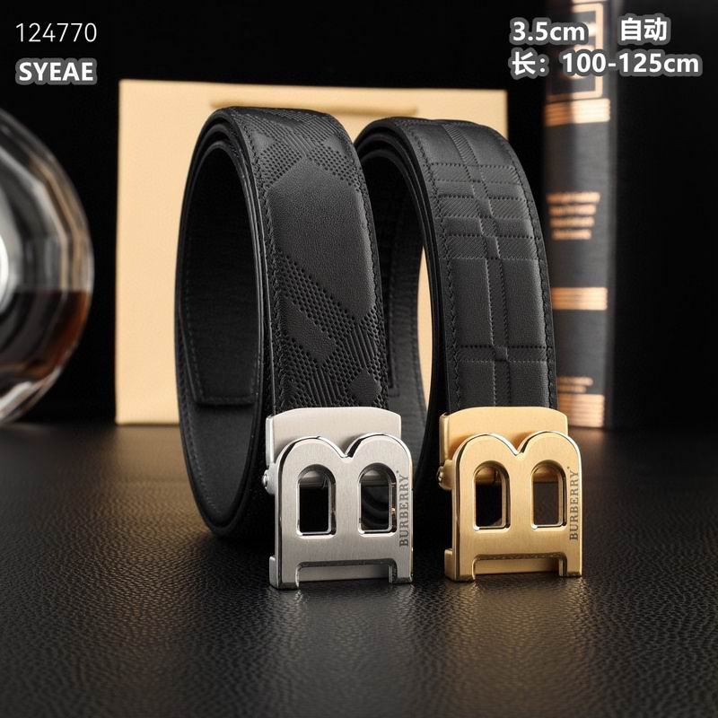 Burberry belt 35mmX100-125cm 8L74